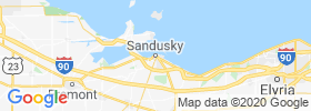 Sandusky map